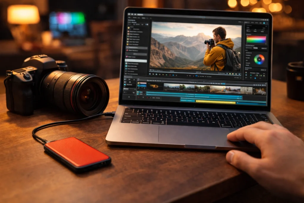External Storage Becomes Part of the Workflow