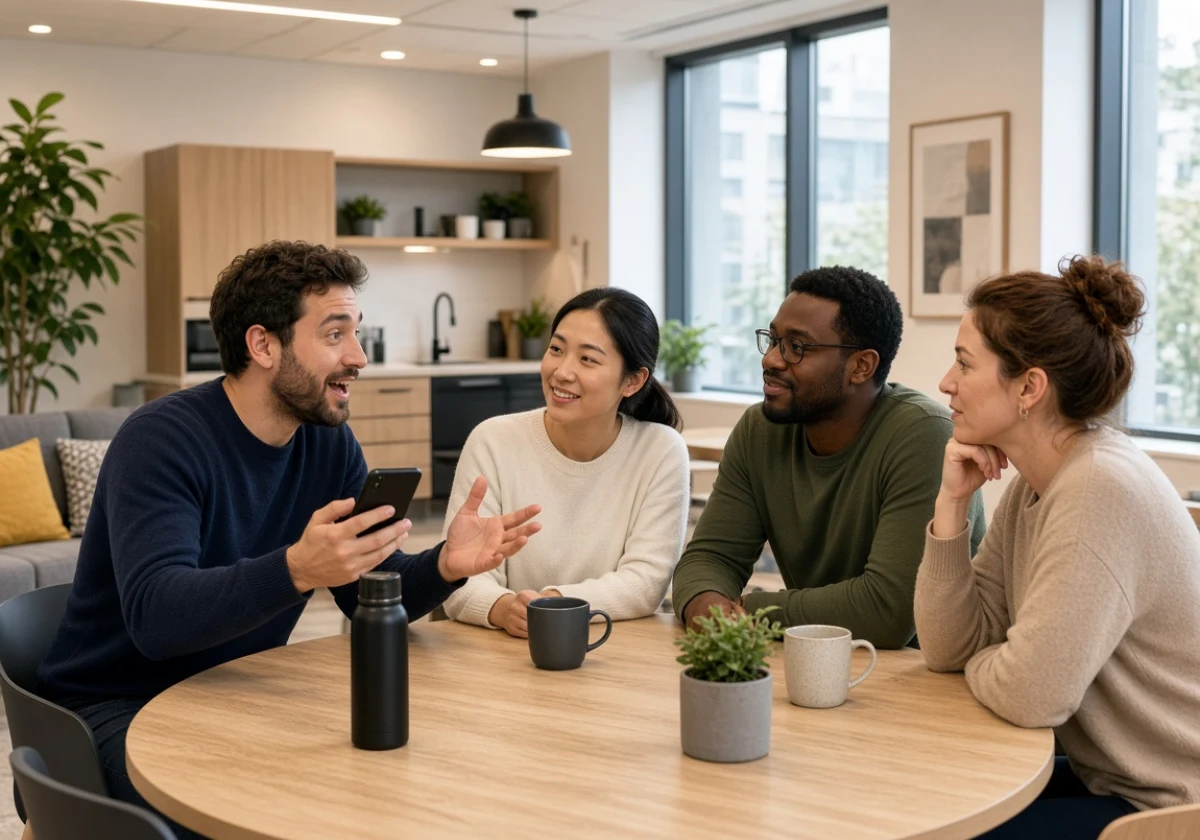 Break room or informal office space